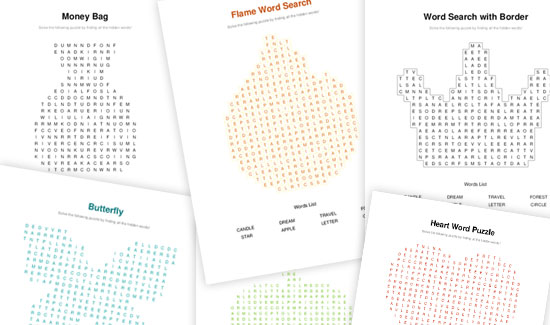 Masked Word Search Maker